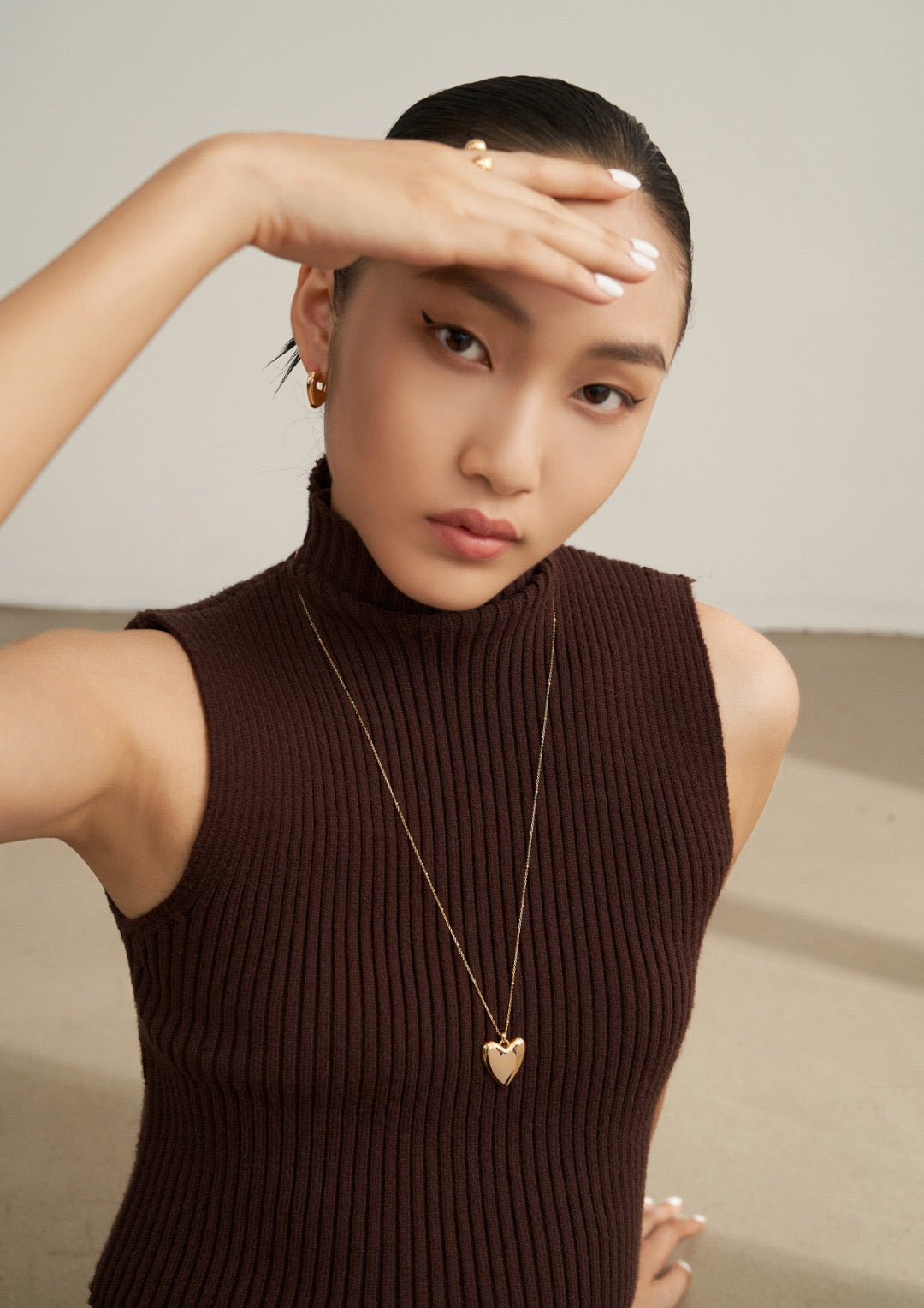 Eternal Heart Necklace — S925 Silver in Gold & Platinum Finish