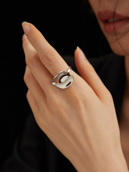 Serene Flow Ring — S925 Silver